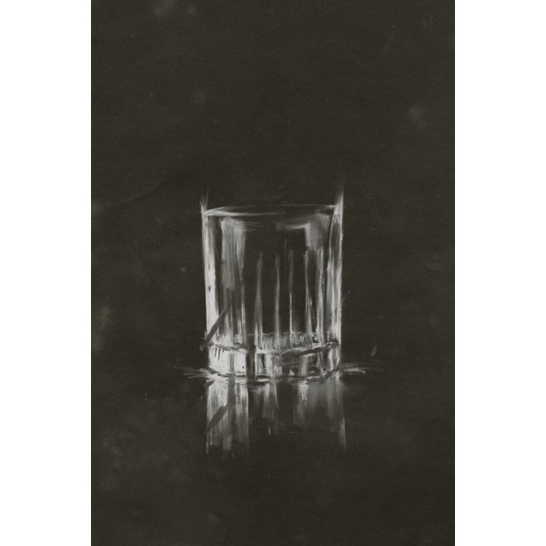 Rosalind Wheeler Crystal Barware VII by Ethan Harper Wrapped Canvas